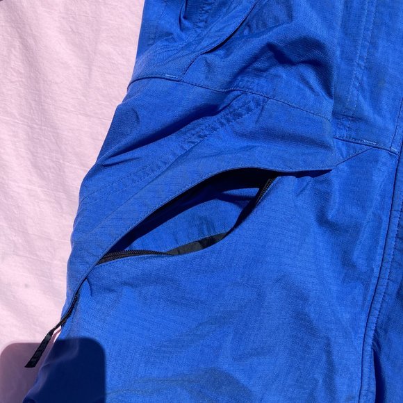 REI Winter Jacket Gore-Tex Womens Blue Black Rain Jacket Ventilation M - Picture 5 of 14